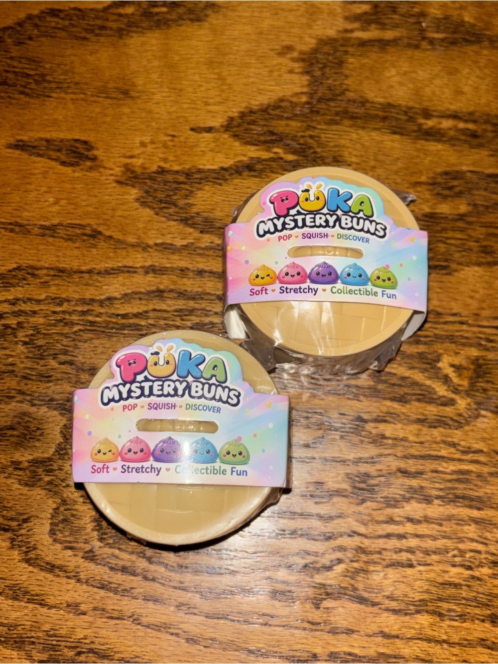 2X New/Sealed Puka Mystery Buns Glitter Squishy Dumplings